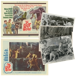  [LOST WORLD]. A group of 8 lobby cards and 12 studio stills...
