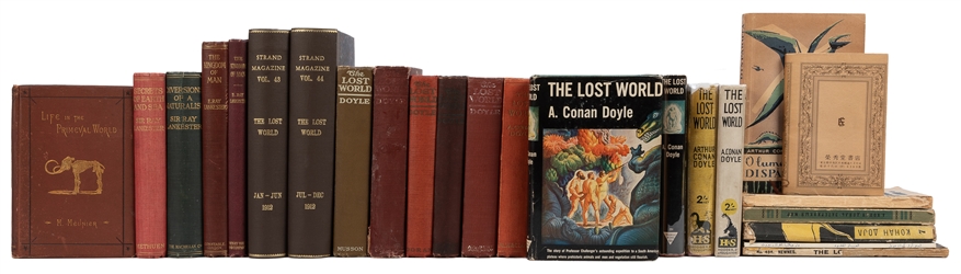  [THE LOST WORLD]. A group of over 100 titles and collectibl...