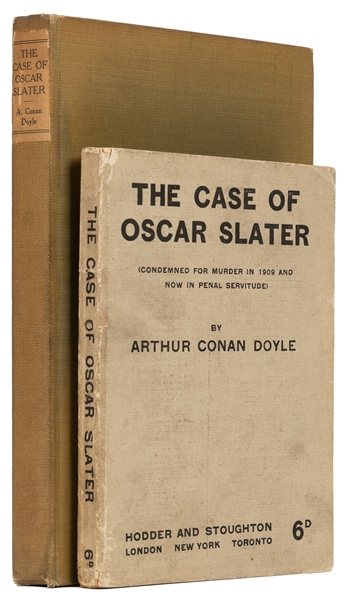  DOYLE, Arthur Conan (1859-1930). The Case of Oscar Slater. ...