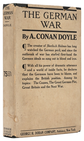  DOYLE, Arthur Conan (1859-1930). The German War. London, Ne...