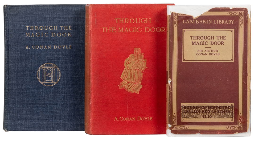  DOYLE, Arthur Conan (1859-1930). Through the Magic Door. Ga...