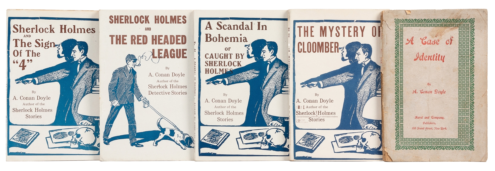  DOYLE, Arthur Conan (1859-1930). A group of 8 American pulp...