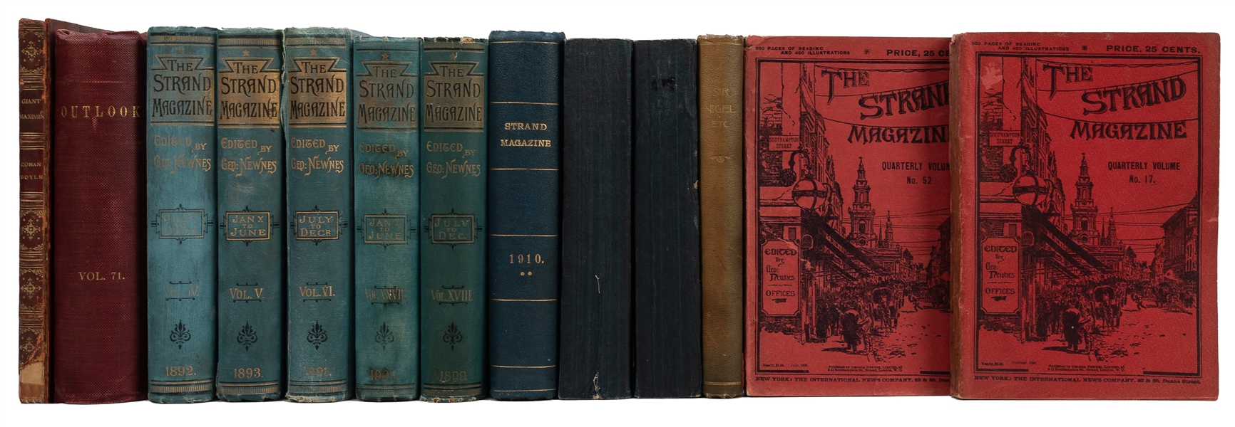  [DOYLE, Arthur Conan (1859-1930)]. A group of 24 bound volu...