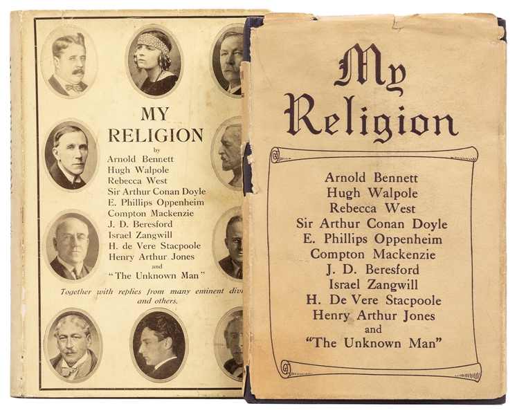  [DOYLE, Arthur Conan (1859-1930), contributor]. My Religion...