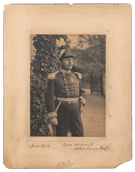  [DOYLE, Arthur Conan (1859-1930)]. Original portrait photog...