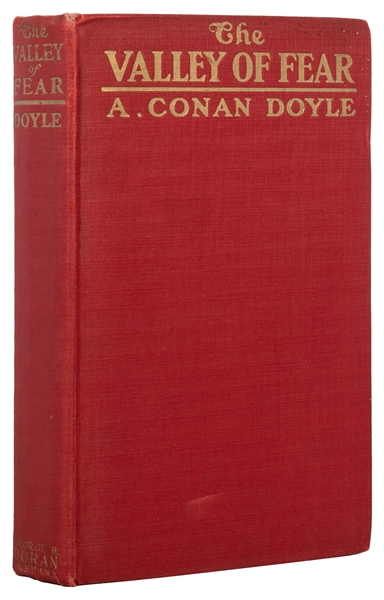  DOYLE, Arthur Conan (1859-1930). The Valley of Fear. New Yo...