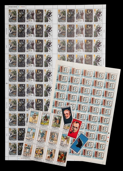  [COLLECTOR’S CARDS AND STAMPS]. A group of Sherlock Holmes ...