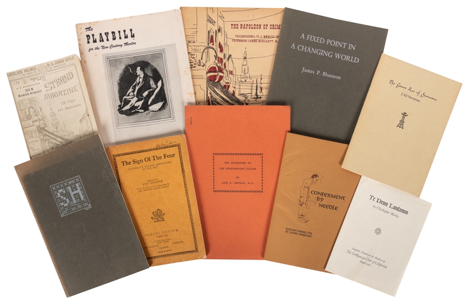  A group of 11 booklets or programs, including: SMITH, Edgar...