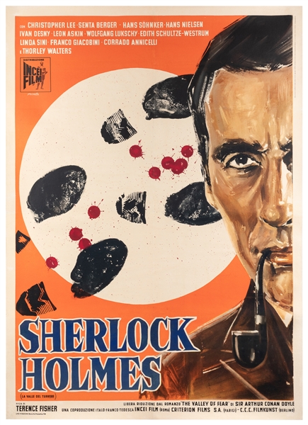  [FILM POSTER]. Sherlock Holmes (La Valle del Terrore). Rome...