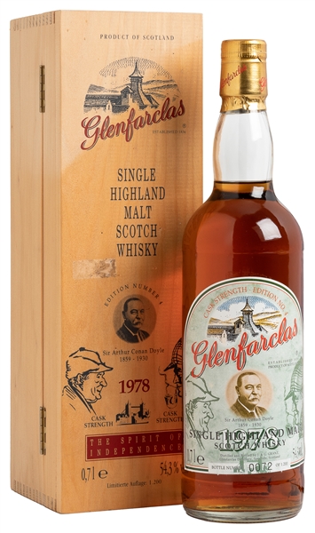  Glenfarclas Single Highland Scotch Whiskey Edition Number 4...