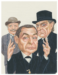  [UNKNOWN ARTIST]. “No Shit, Sherlock.”. [Undated]. Original...