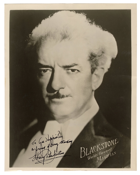  BLACKSTONE, Harry (Henry Boughton). Harry Blackstone Photog...