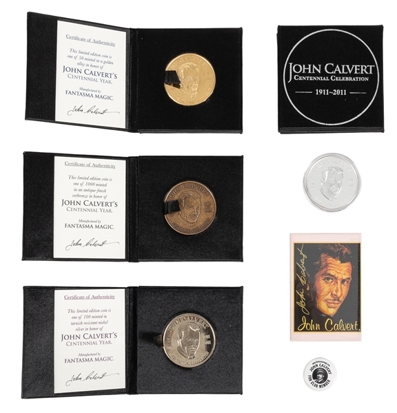  CALVERT, John. John Calvert Ephemera Collection. 2000s. A g...