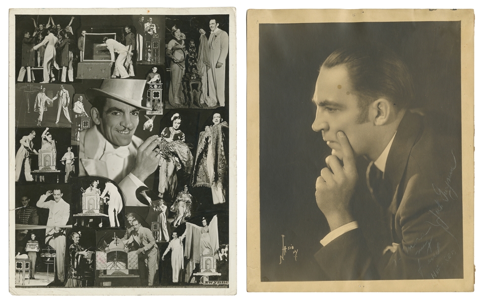  GWYNNE, Jack. Two Jack Gwynne Photographs, One Signed. 1930...