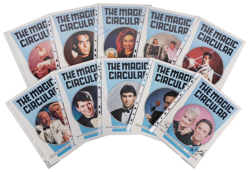  [AUTOGRAPHS]. Collection of Signed Magic Circular Covers. 1...