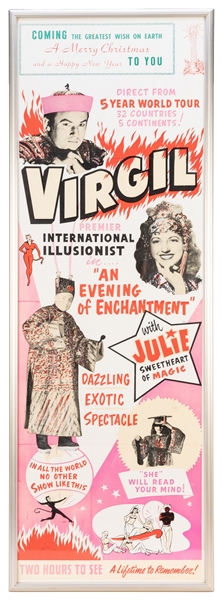  The Great Virgil and Julie: An Evening of Enchantment. 1950...