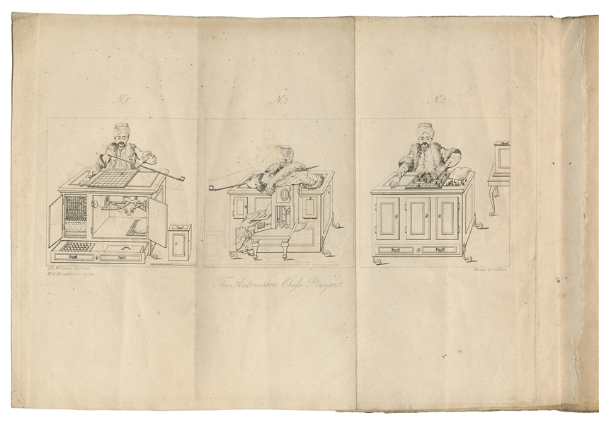  [AUTOMATON CHESS PLAYER]. Letters of Mr. Charles Gottleib d...