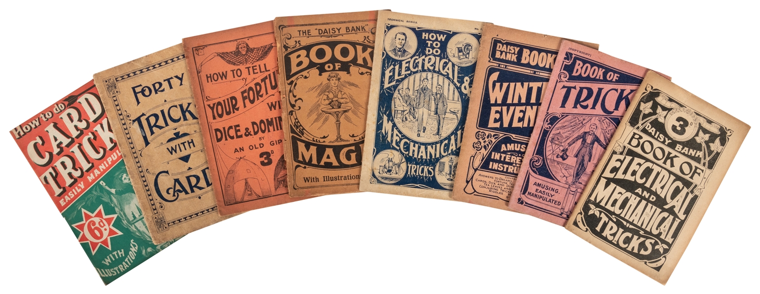  [DAISY BANK]. Collection of Daisy Bank Magic and Trick Pulp...