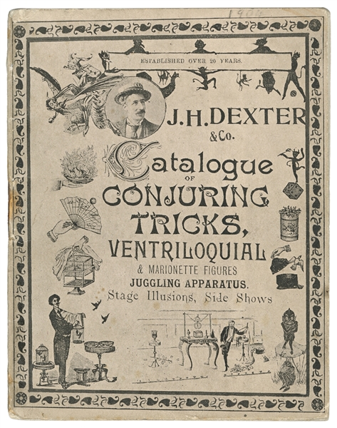  J.H. Dexter & Co. Catalogue of Conjuring Tricks, Ventriloqu...