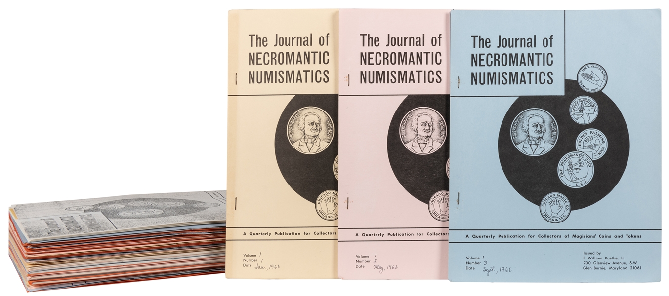  Journal of Necromantic Numismatics. F. William Keuthe, Jr. ...