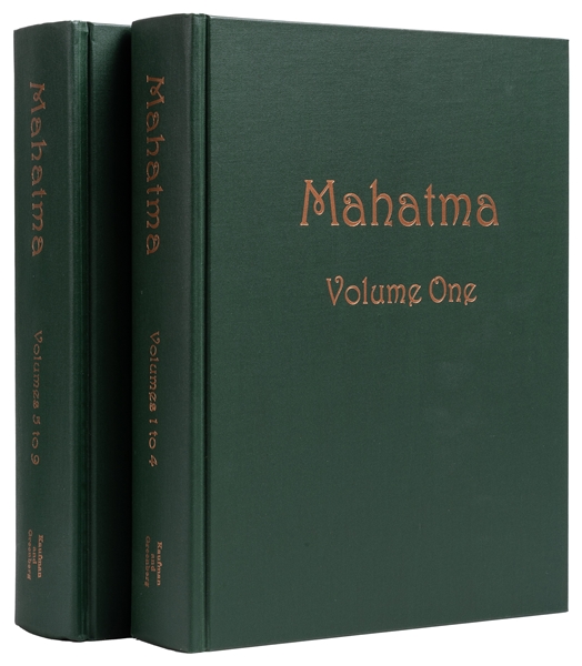  Mahatma. George Little, et al. V1 N1 (Mar. 1895) V9 N8 (Feb...