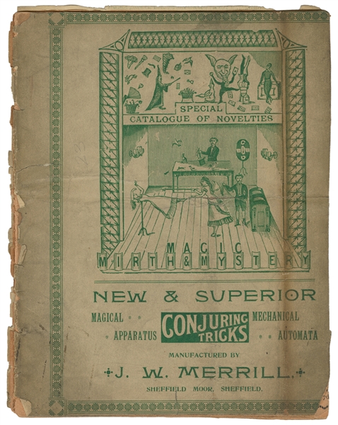  MERRILL, J.W. New & Superior Conjuring Tricks. Sheffield, c...