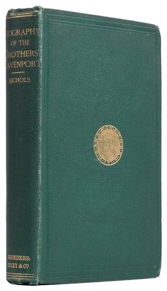  NICHOLS, Thomas Low (1815-1901). A Biography of the Brother...