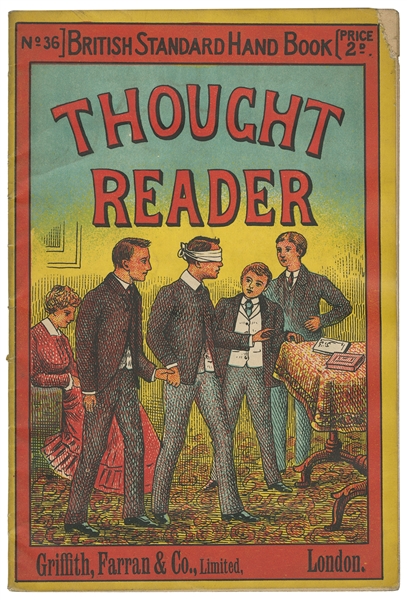  The Thought Reader. With Tricks in Second Sight, So-Called ...