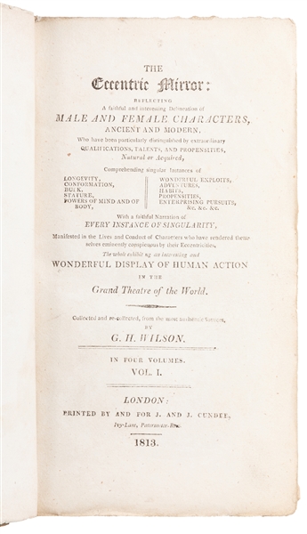  WILSON, G.H. The Eccentric Mirror: Reflecting a Faithful an...