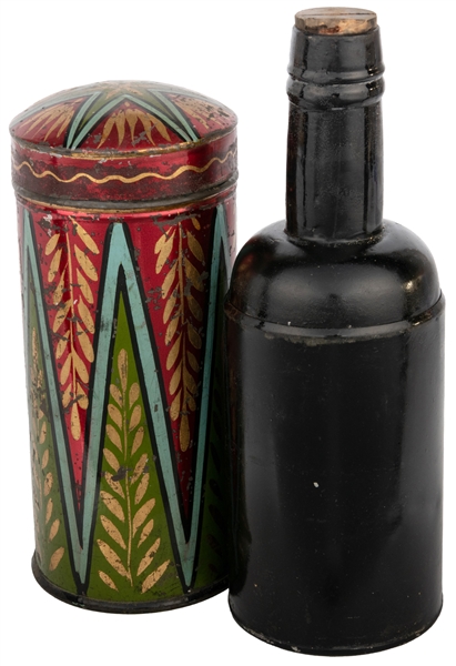  Transformation Canister. Circa 1880. An elaborately hand-pa...