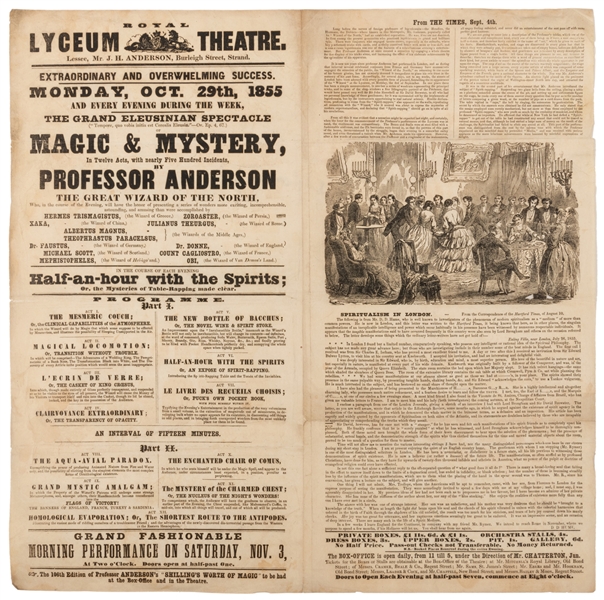  ANDERSON, John Henry (1814 – 74). Magic & Mystery … by Prof...