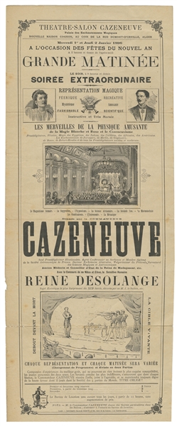  CAZENEUVE (Maurius Cazeneuve, 1839 – 1913).Grande Matinée. ...