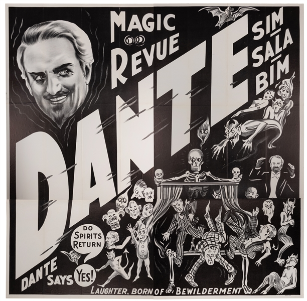  DANTE (Harry Jansen, 1883 - 1955). Magic Revue. Dante. Sim ...