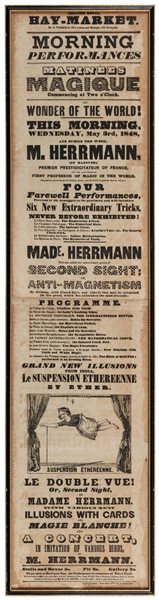  HERRMANN, Carl (1816 – 87). Morning Performances. Matinées ...