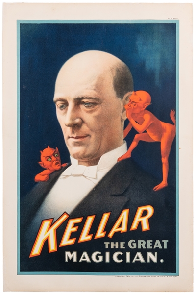  KELLAR, Harry (Heinrich Keller, 1849 – 1922). Kellar the Gr...