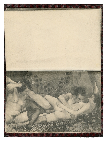  [EROTICA]. [PHOTOGRAPHY]. Bound Booklet of 24 Black and Whi...