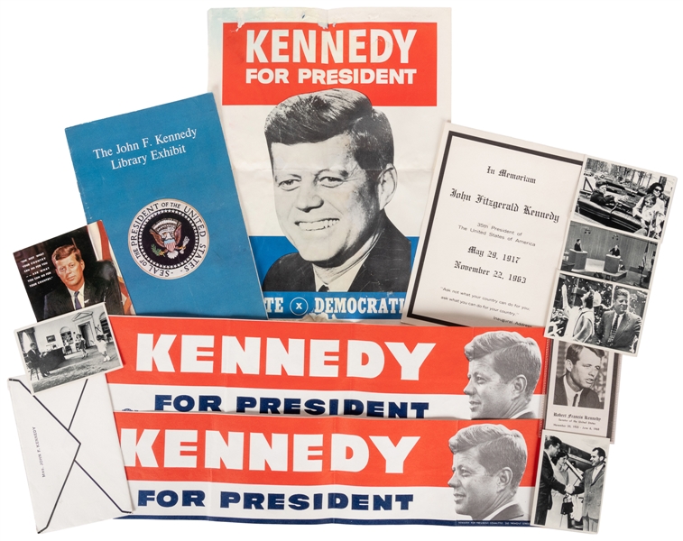  [KENNEDY, John F. (1917-1963), association]. A Varied Group...