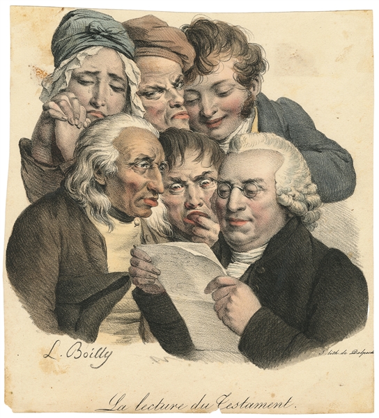  [LITHOGRAPHY]. [AFRICAN-AMERICANA]. BOILLY, Louis Leopold (...