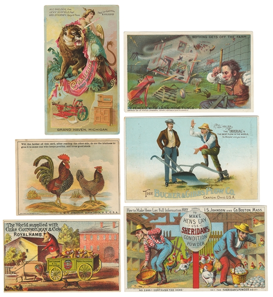  [LITHOGRAPHY]. [AGRICULTURE AND FARMING]. Group of 42 Color...