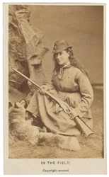  MAXWELL, Martha Dart (1831-1881). CDV...