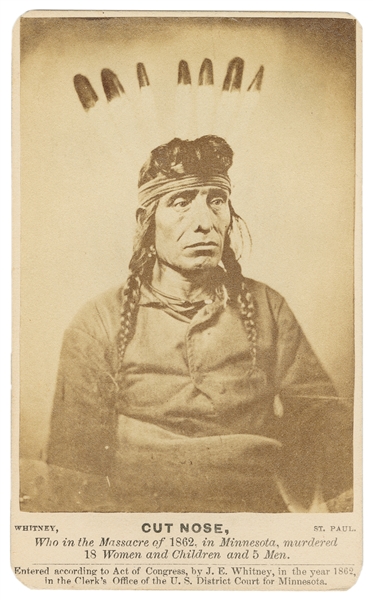  [NATIVE AMERICANS]. CDV o...