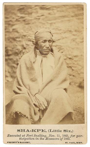  [NATIVE AMERICANS]. CDV o...