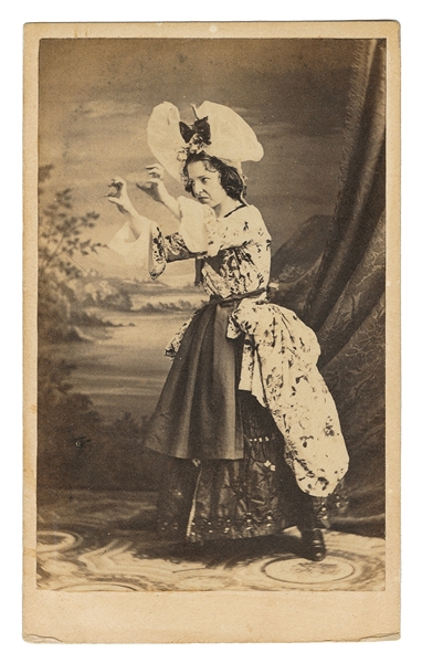  [THEATRE]. MITCHELL, Maggie (1832-1918). Po...