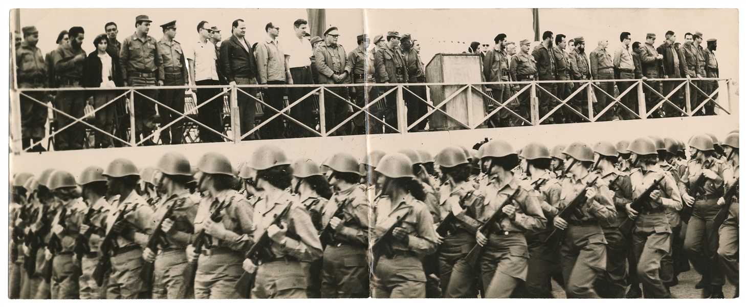  GUEVARA, Ernesto “Che” (1928-1967). A Panoramic Photo of Gu...