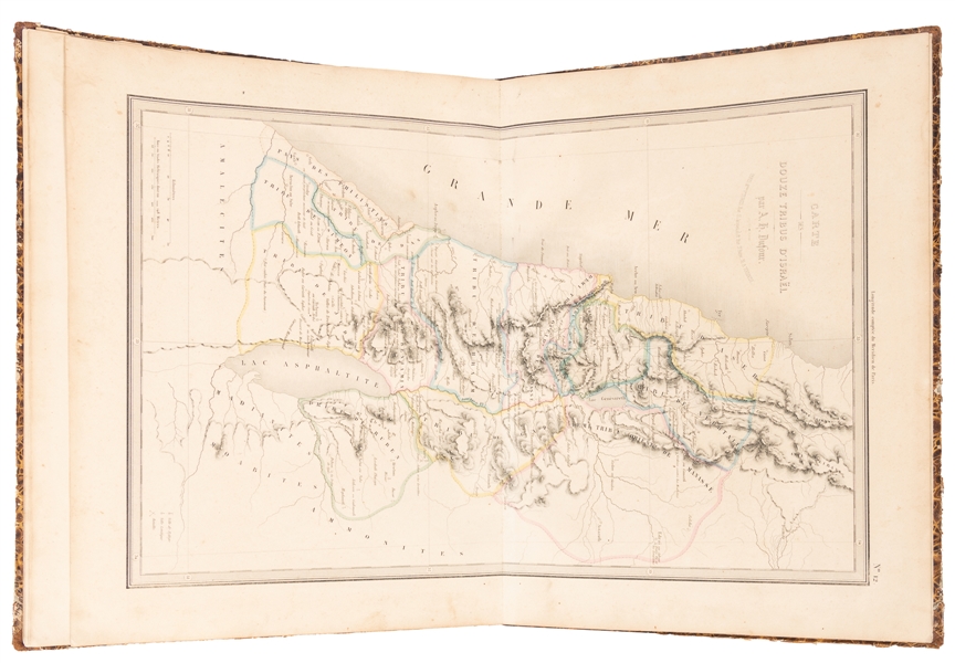  [MAPS]. DUFOUR, Auguste-Henri (1795-1865). Bound Volume of ...