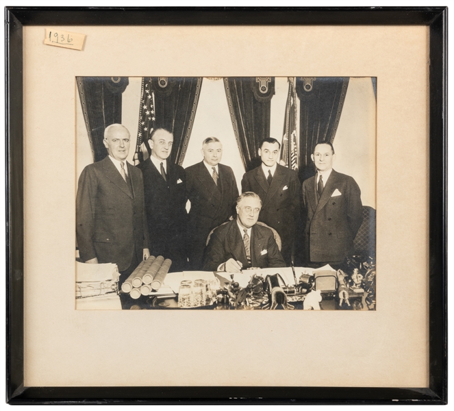  ROOSEVELT, Franklin Delano (1882-1945) and CHURCHILL, Sir W...