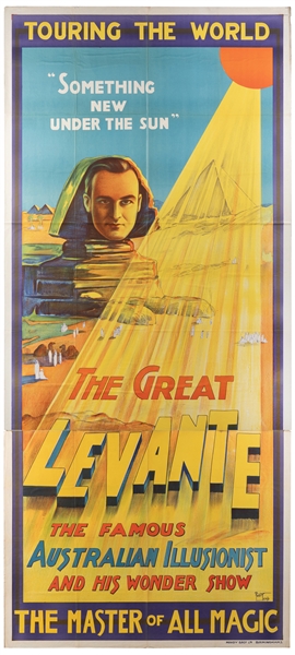  LEVANTE (Leslie Cole, 1892 – 1978). The Great Levante. The ...