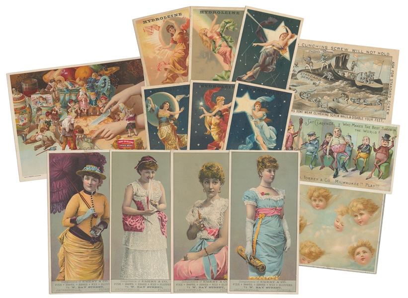  [LITHOGRAPHY]. A Better Advertising and Trade Card Collecti...