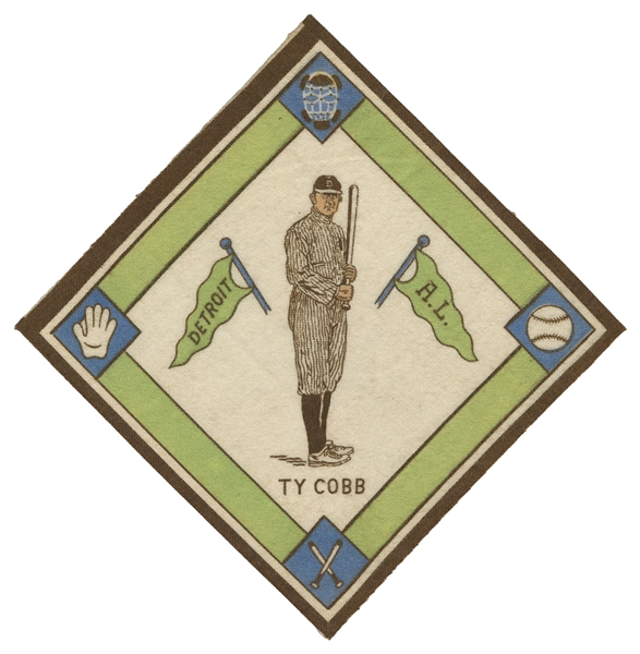  [BASEBALL B18 “BLANKETS”]. COBB, Ty (1886-1961). Egyptienne...