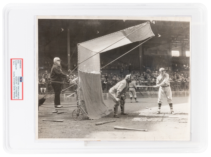  [BASEBALL]. Original International Newsreel Photo of John J...